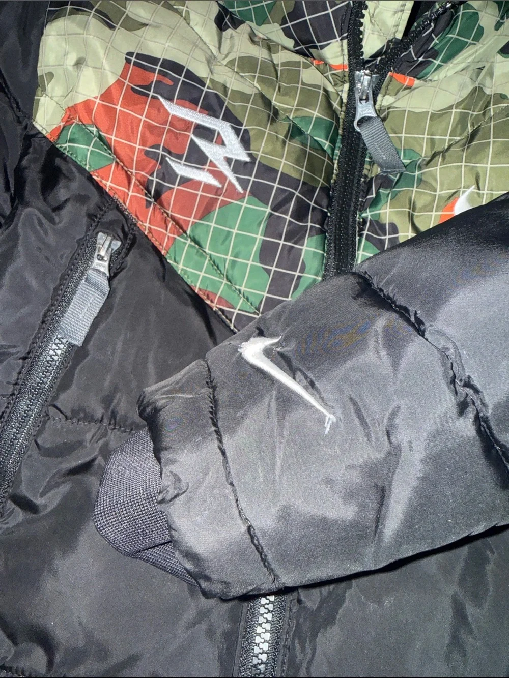 Nike 3BRAND by Russell Wilson youth puffer jacket size 6/7 L